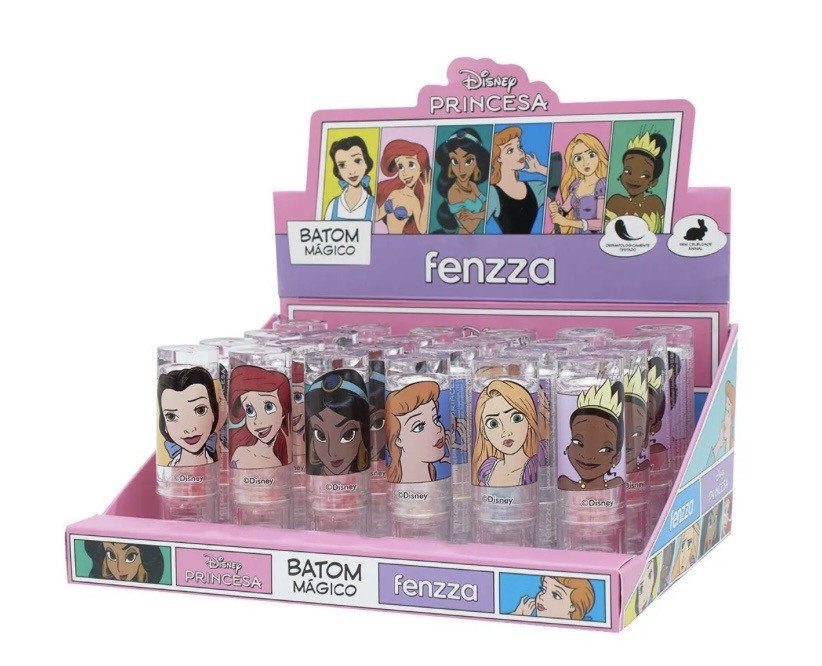 Batom Mágico Princesas