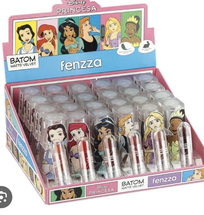 Batom Matte Velvet princesas