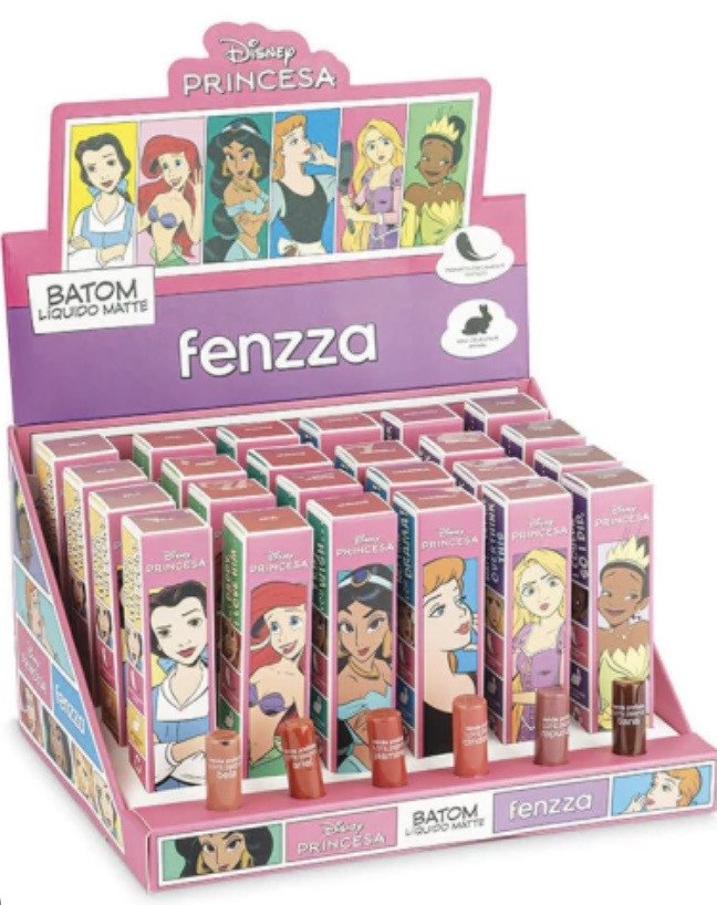 Batom líquido Matte Princesas