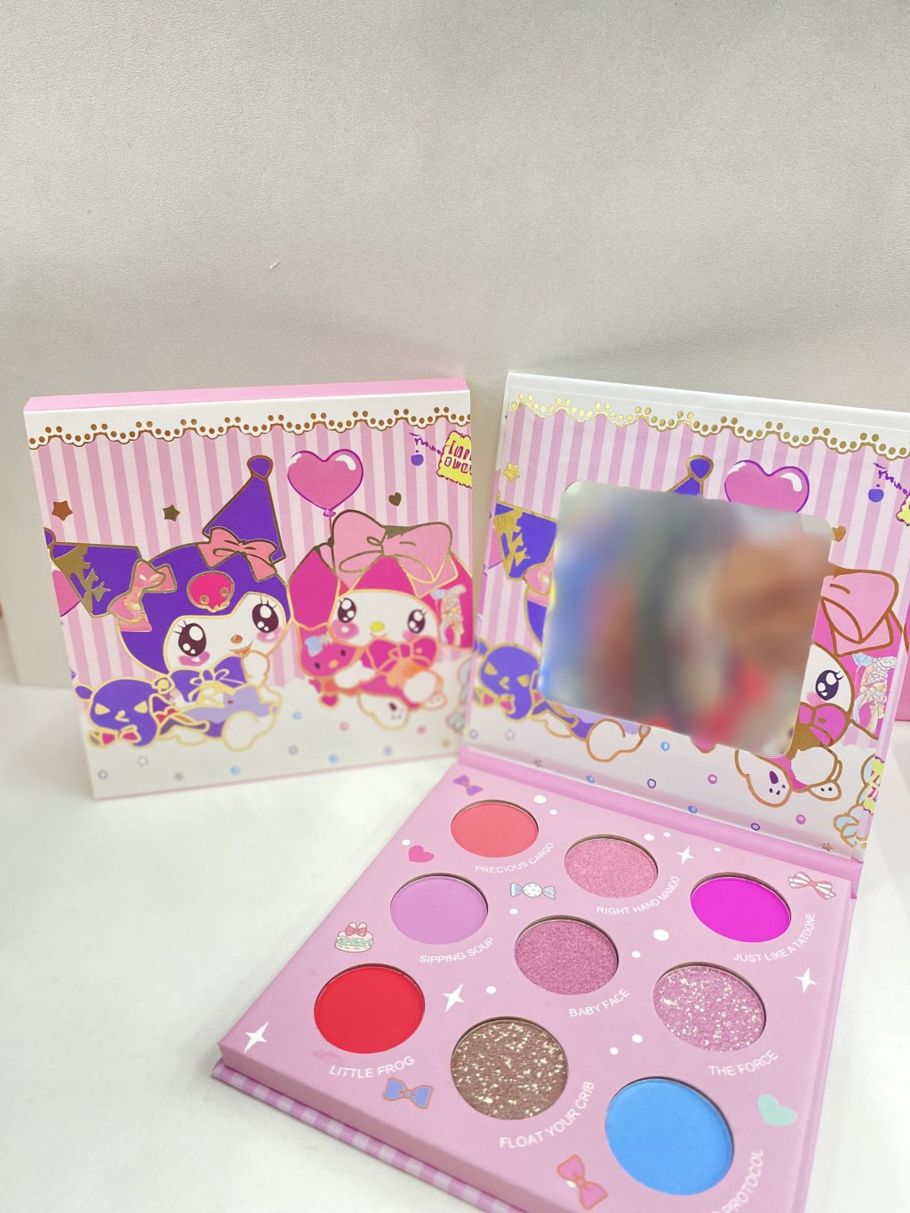 Paleta de sombras Ursinhos