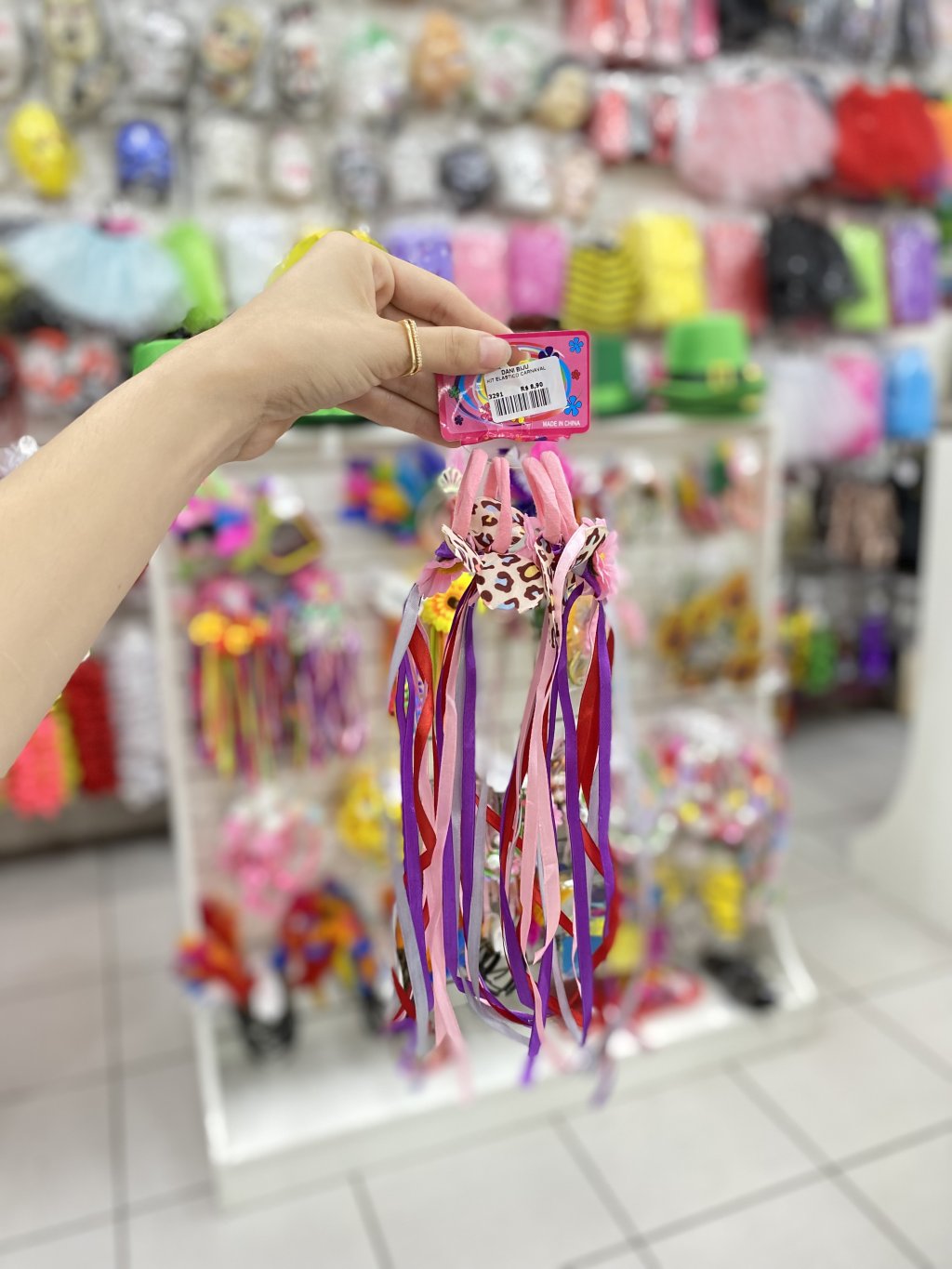 Kit elástico carnaval 