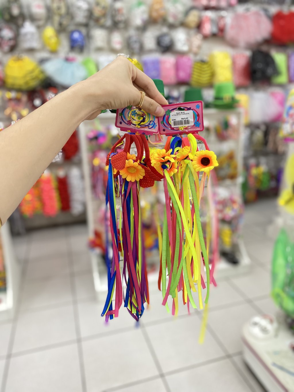 Kit elástico carnaval 