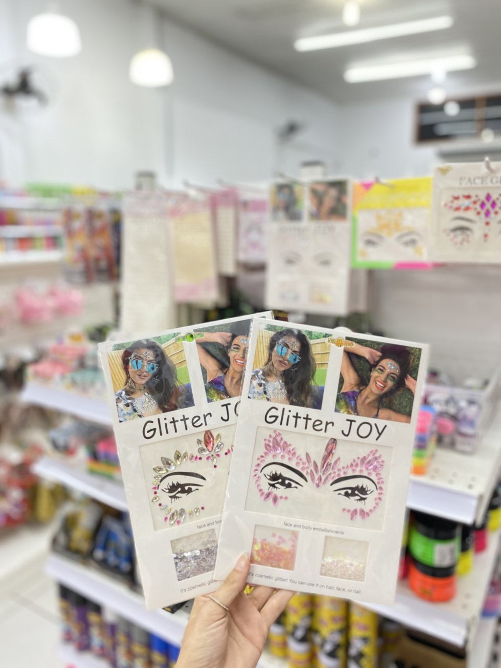 Strass Rosto cartela grande 