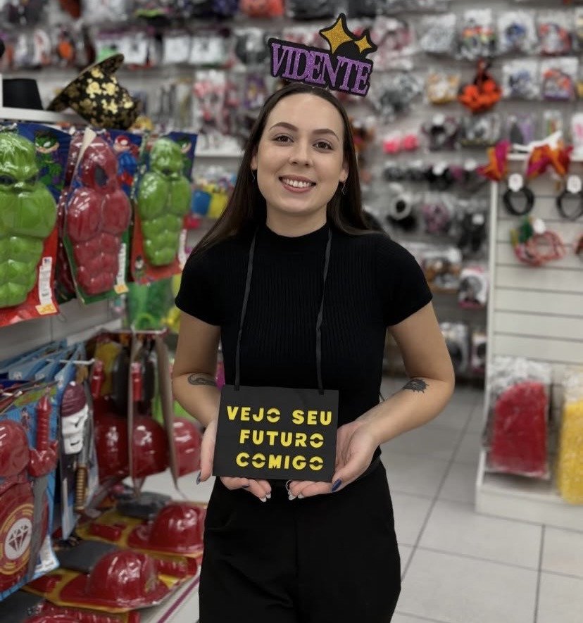 Placa vejo seu futuro comigo