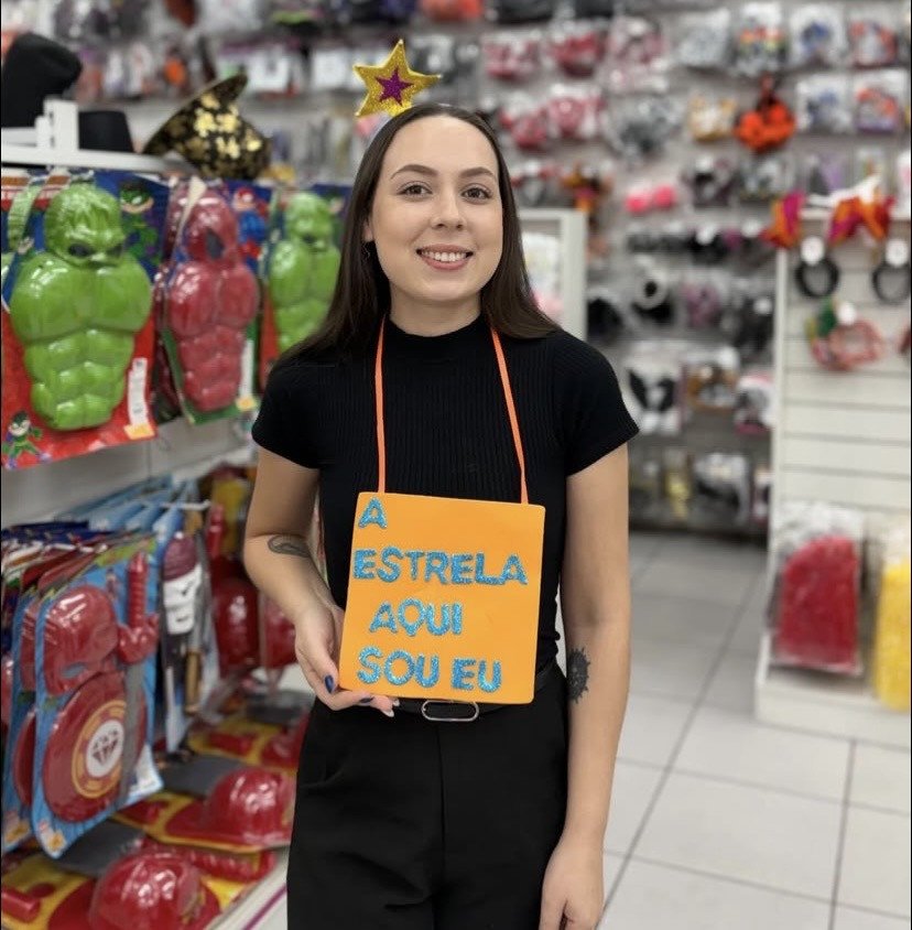 Placa a estrela aqui sou eu