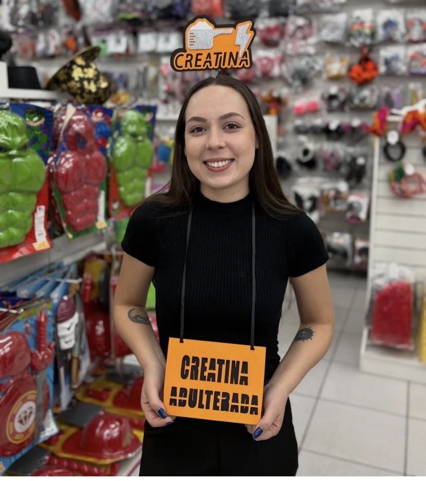 Placa creatina adulterada