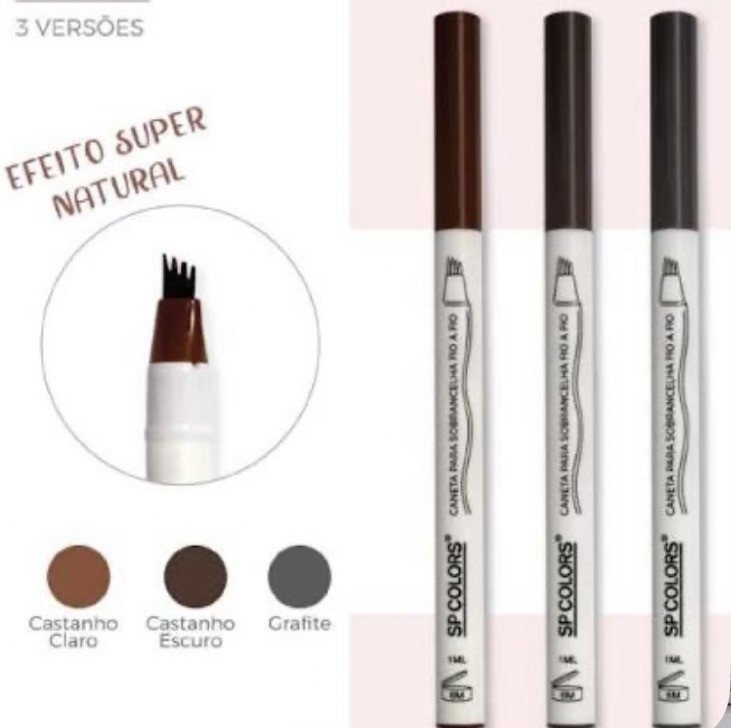 Caneta para sombrancelhas fio a fio
