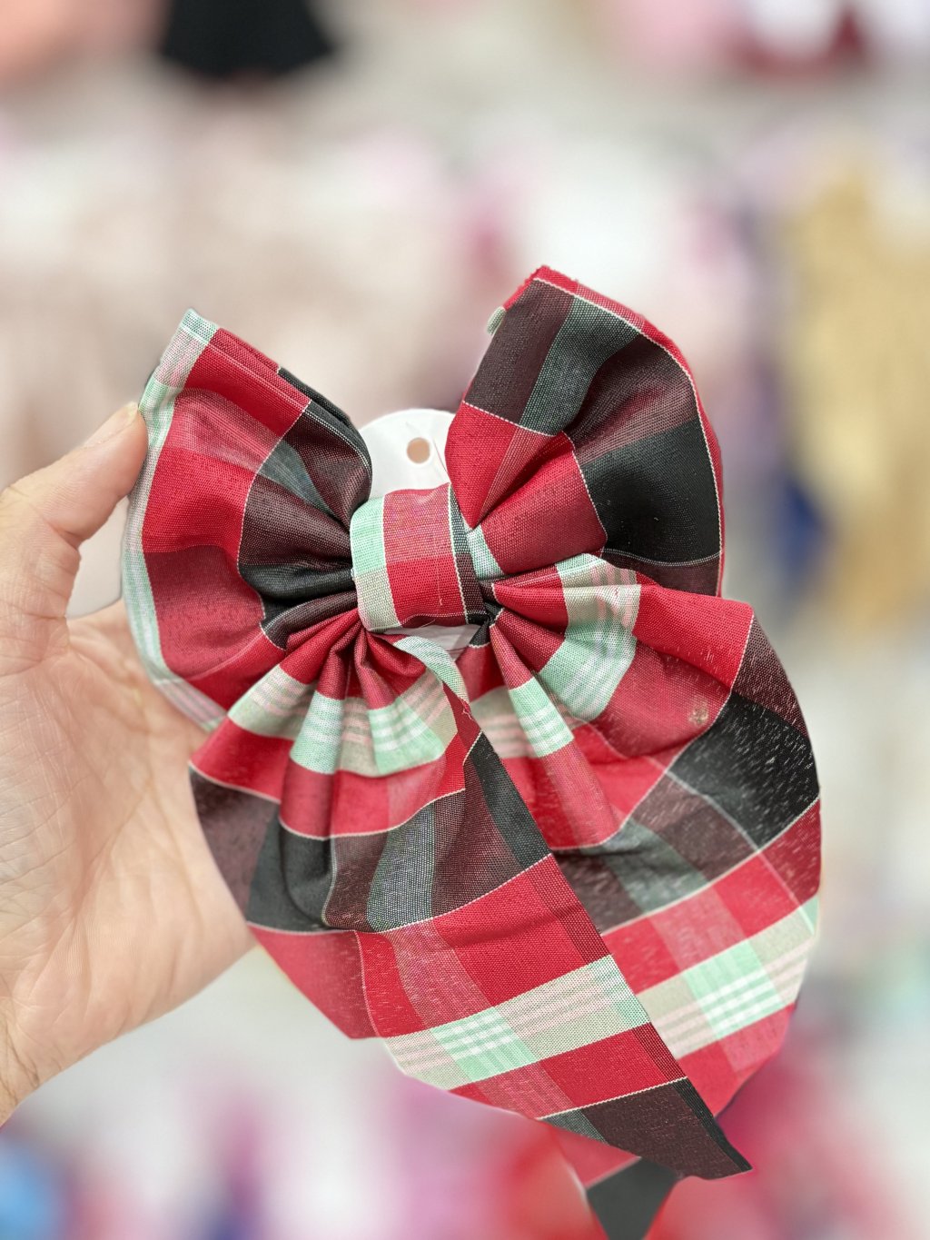 Laço de cabelo Xadrez