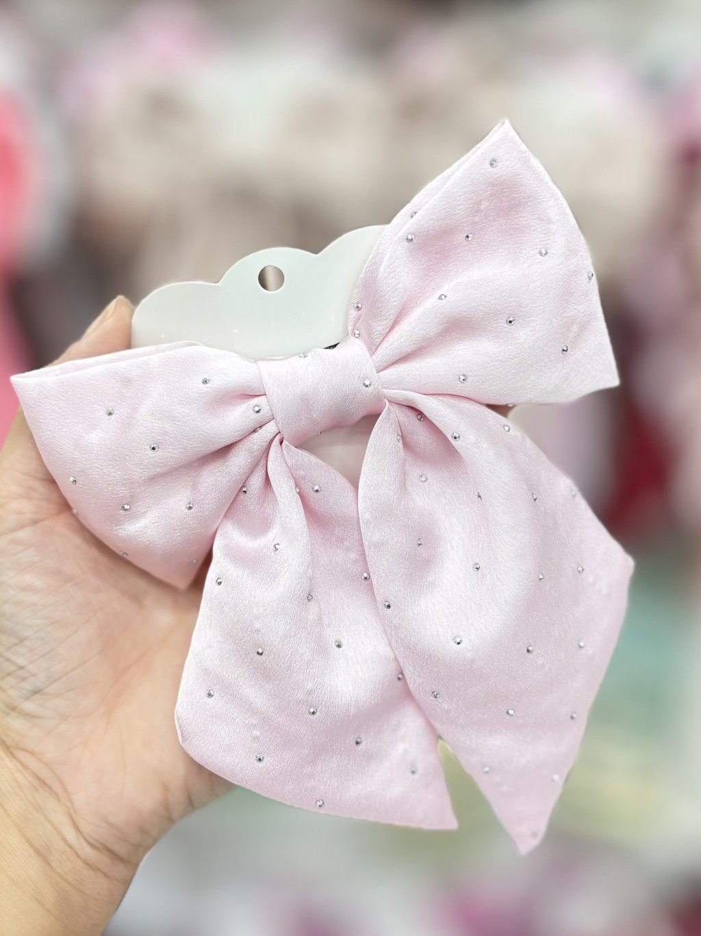 Presilha top rosa bebe