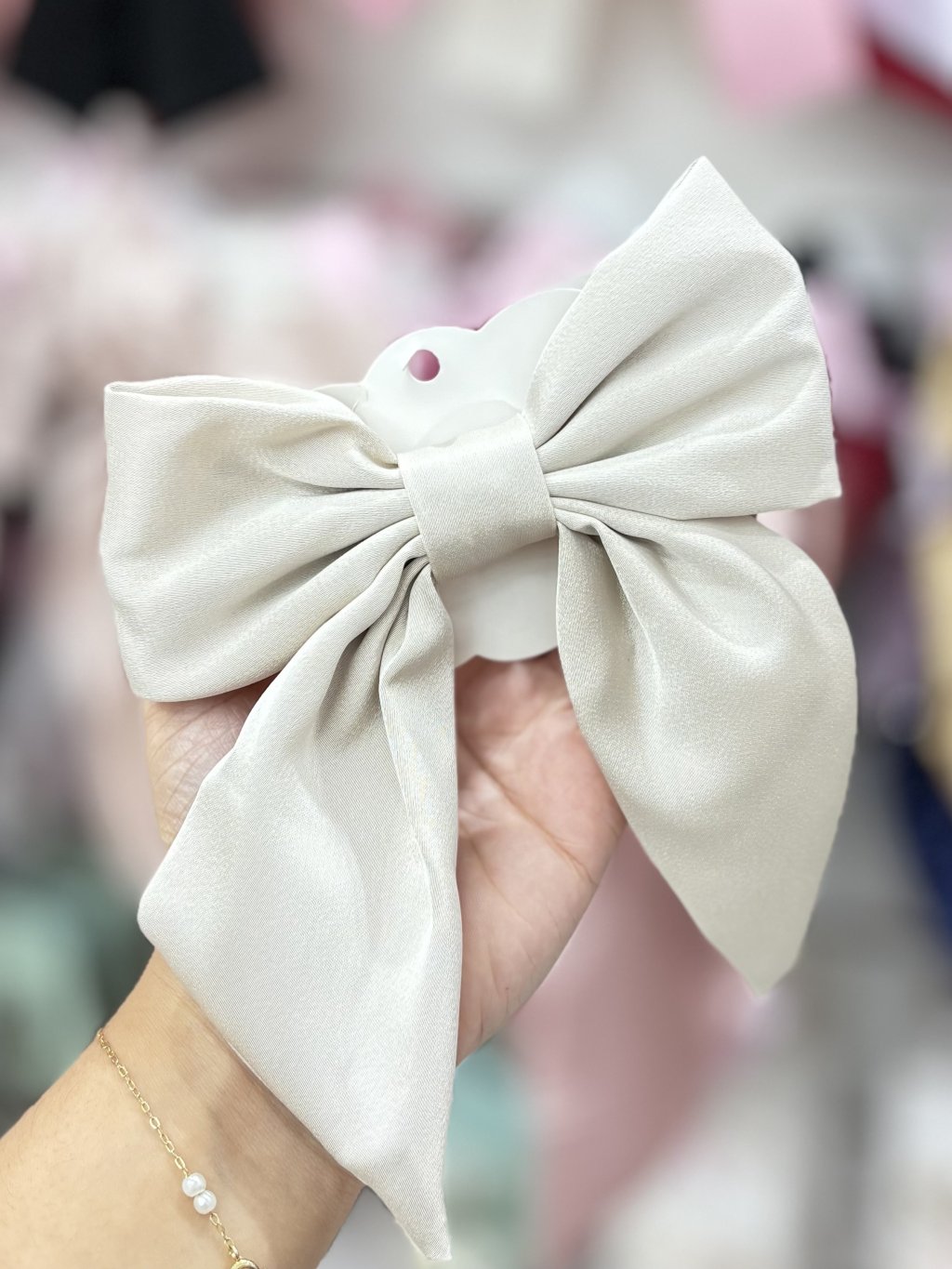 Presilha top cor gelo