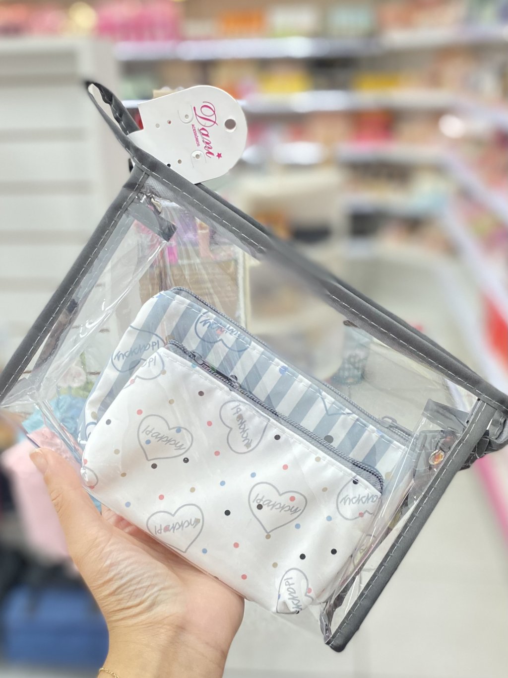 Kit necesser 3 peças 