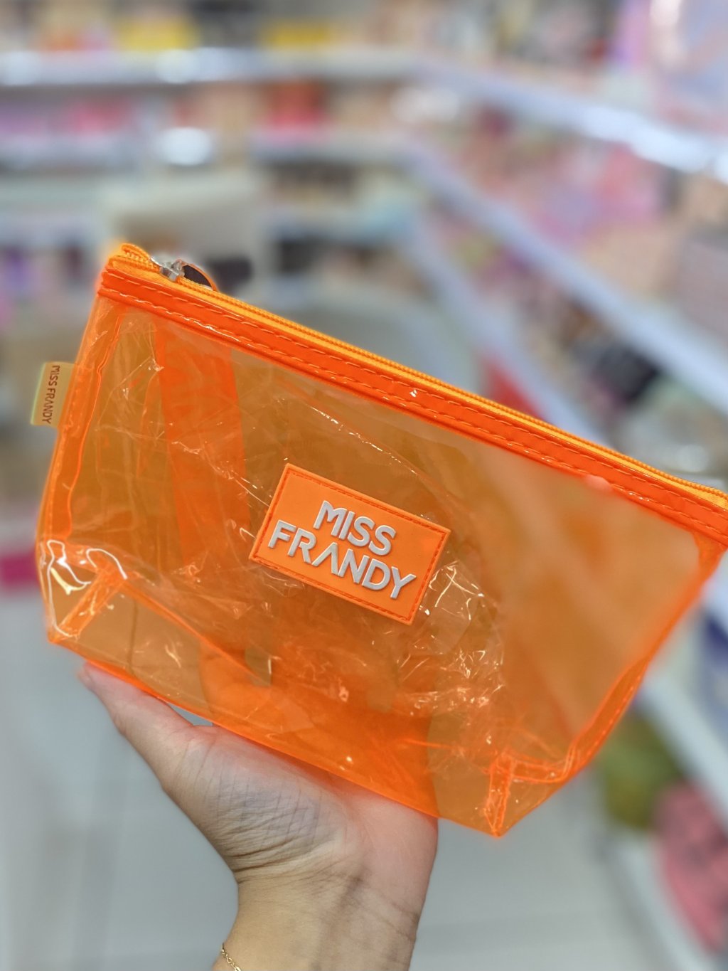 Necesser neon laranja 