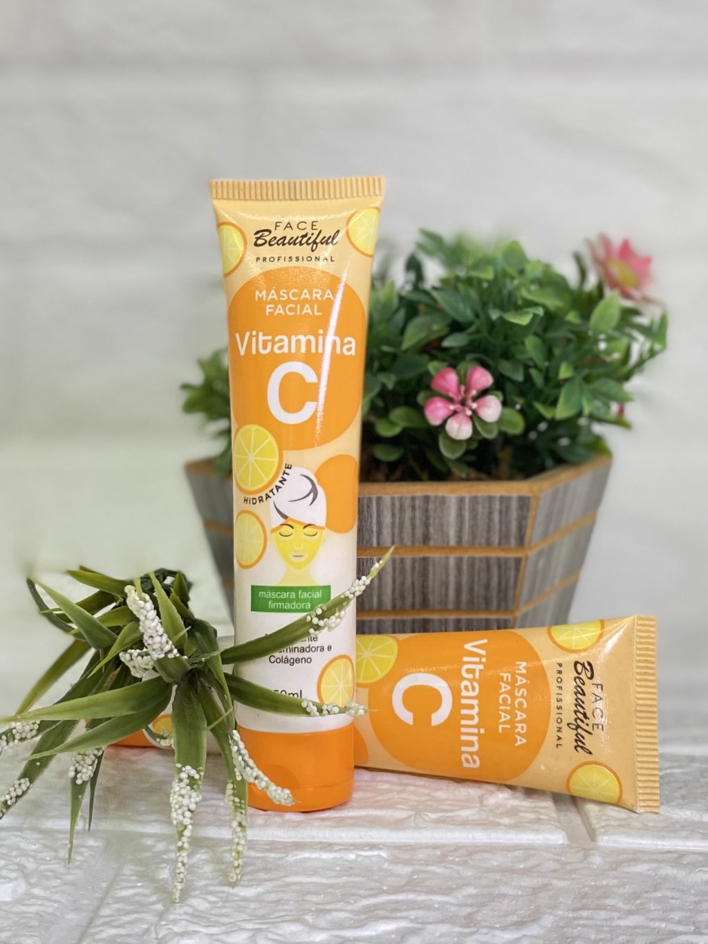 Máscara Facial Vitamina C