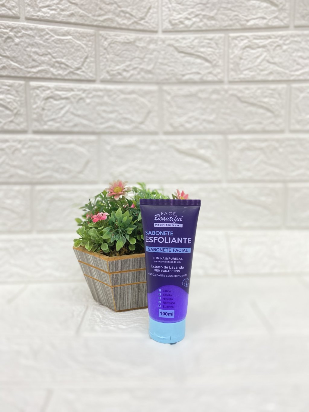 Esfoliante Facial Extrato de Lavanda