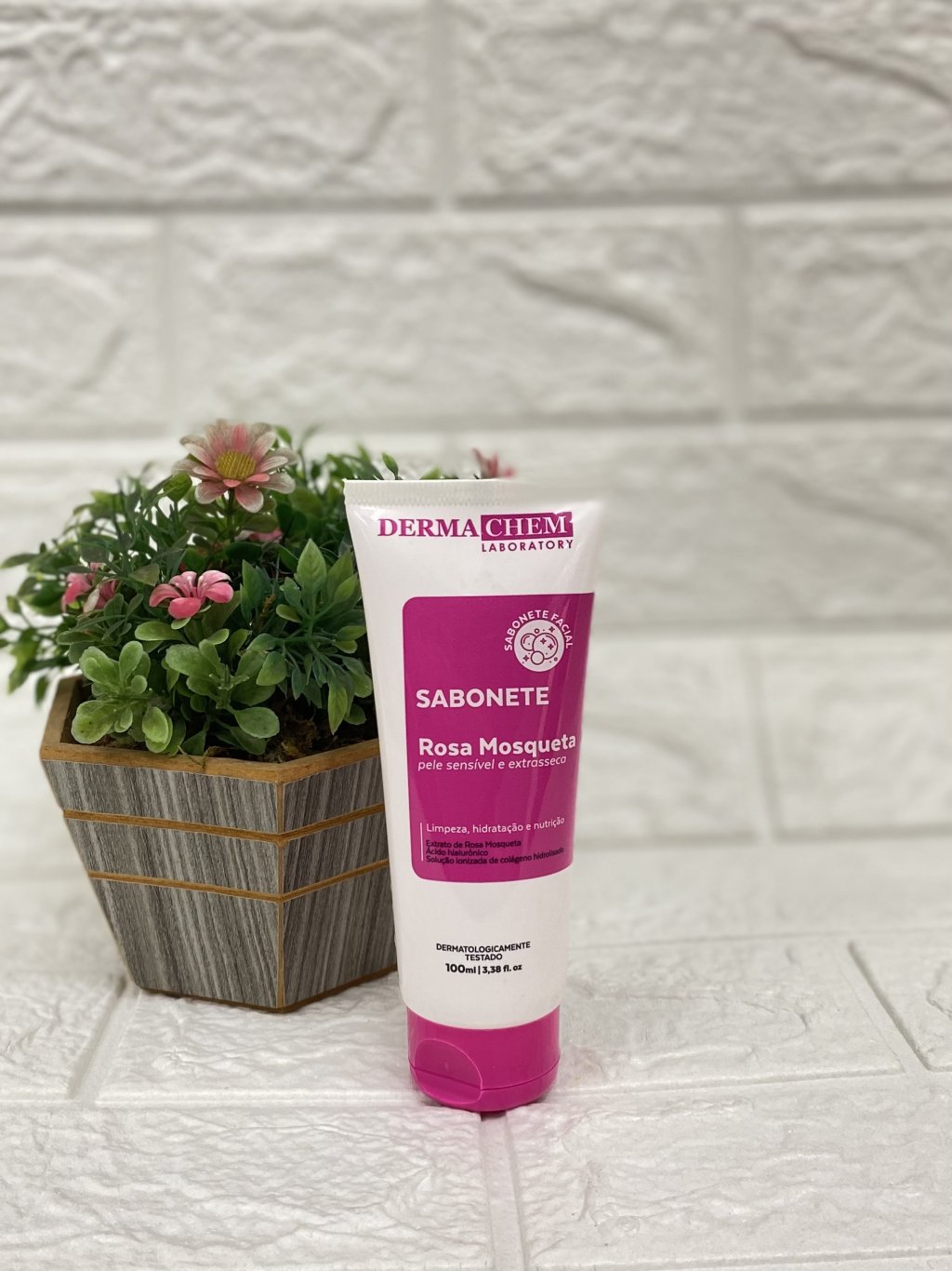 Sabonete Facial Rosa Mosqueta