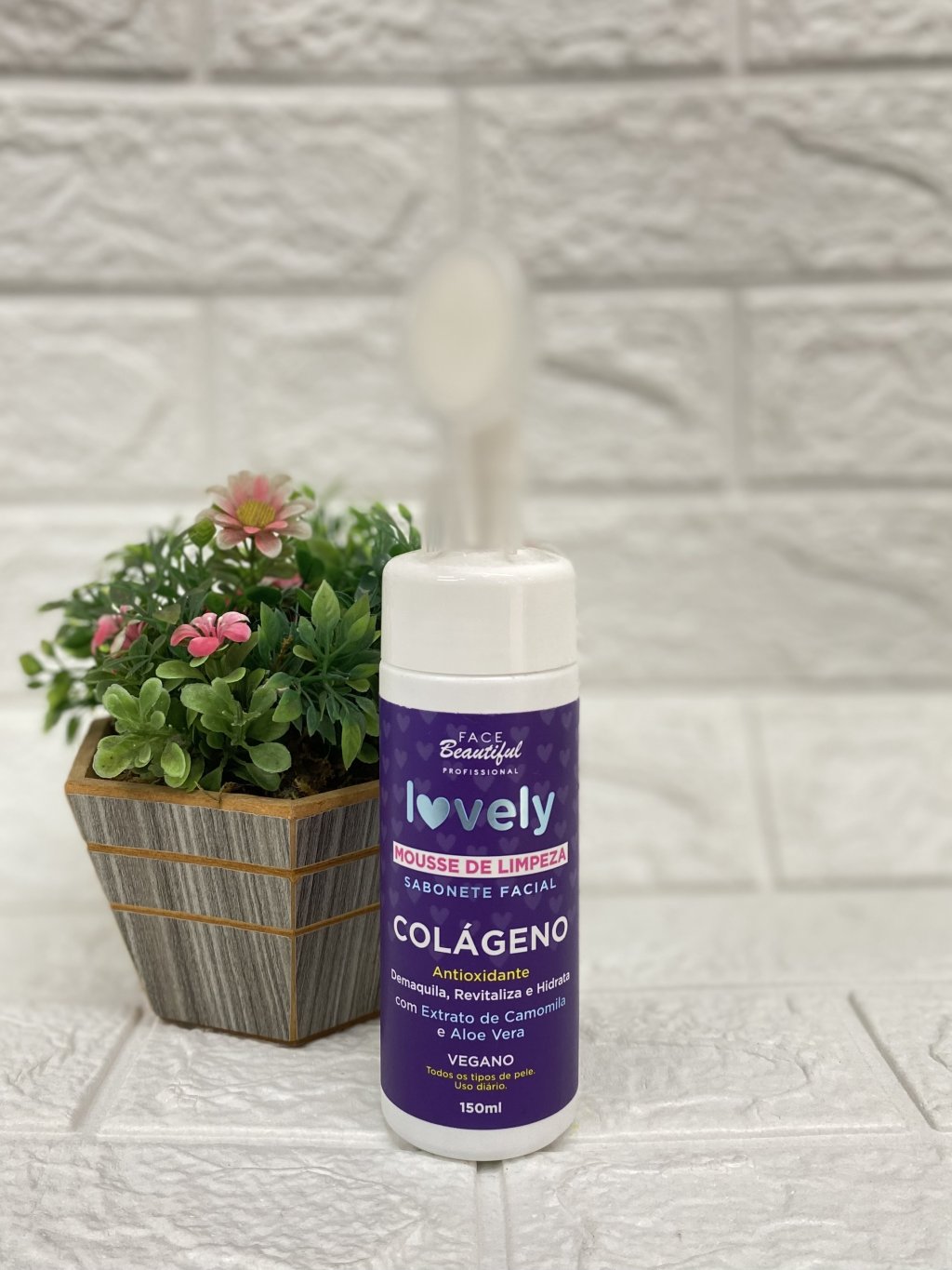 Sabonete Mousse Facial Colágeno