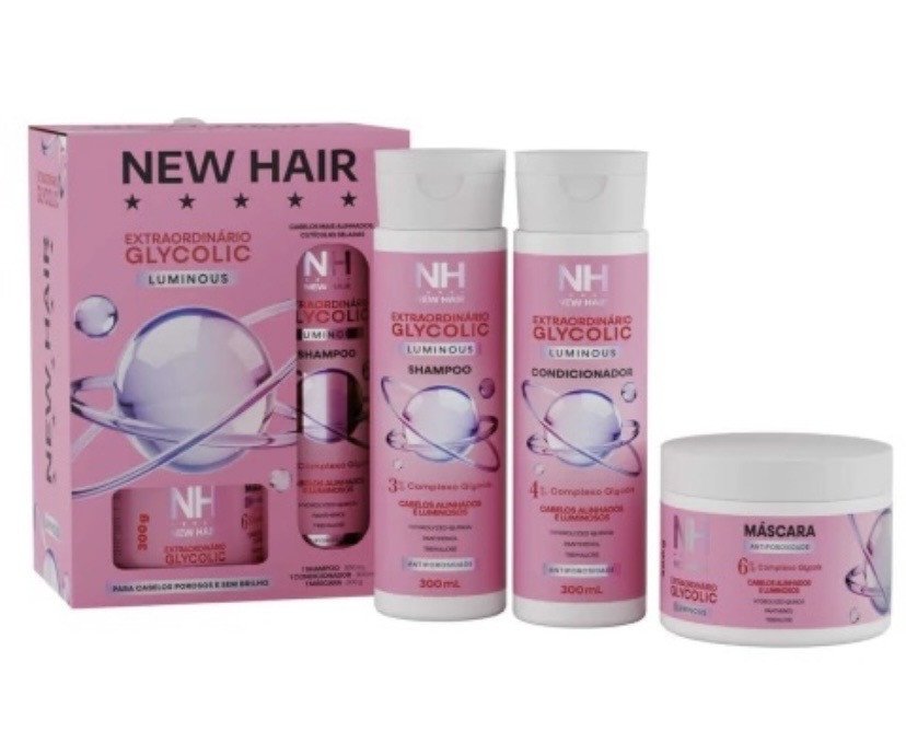 Kit New hair extraordinário glicolic