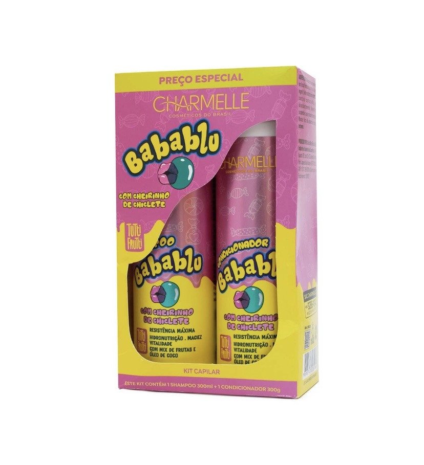 Kit babablu cheirinho de chiclete 