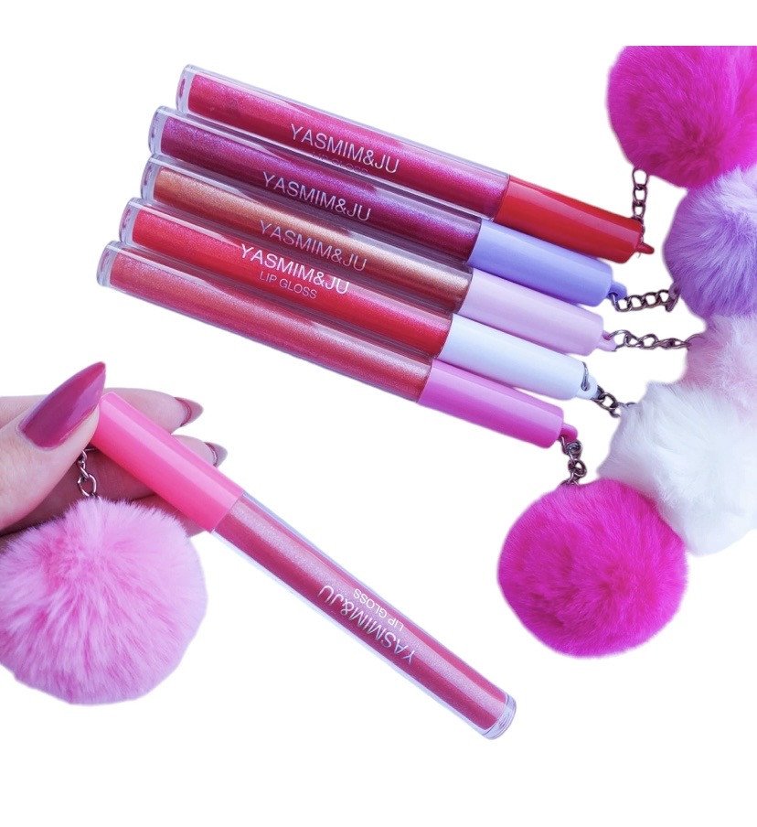 Lip gloss  chaveiro Yasmin e ju 