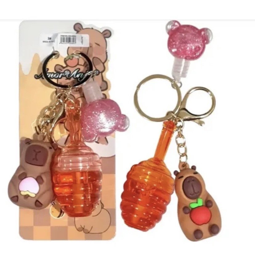 Gloss chaveiro capivara