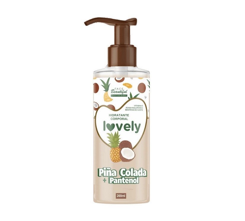Hidratante corporal pinã colada + pantenol