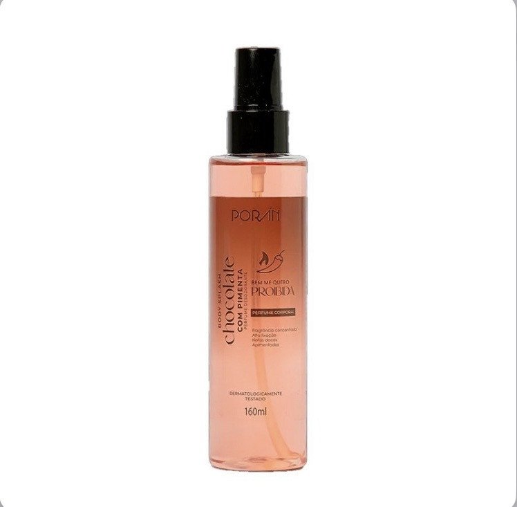 Body splash chocolate com pimenta 