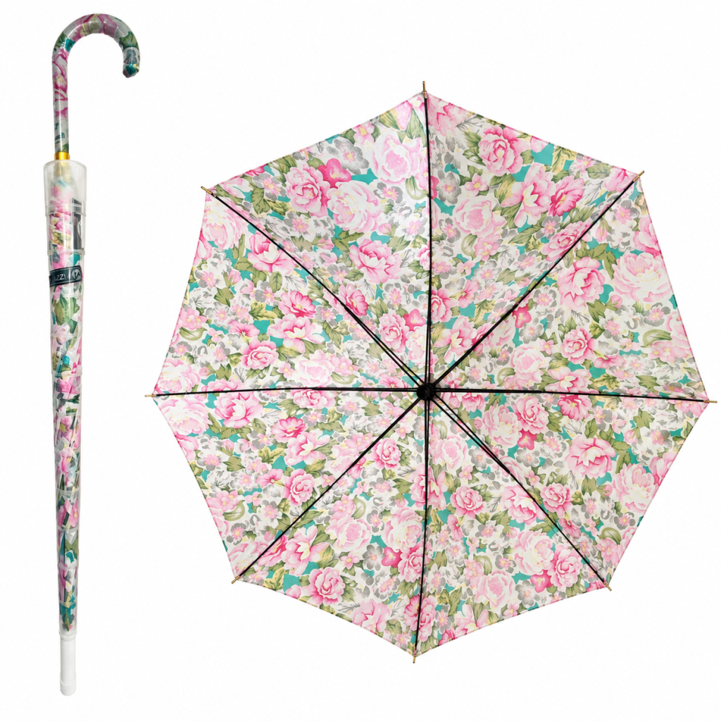 Guarda de copinho estampa floral rosas 