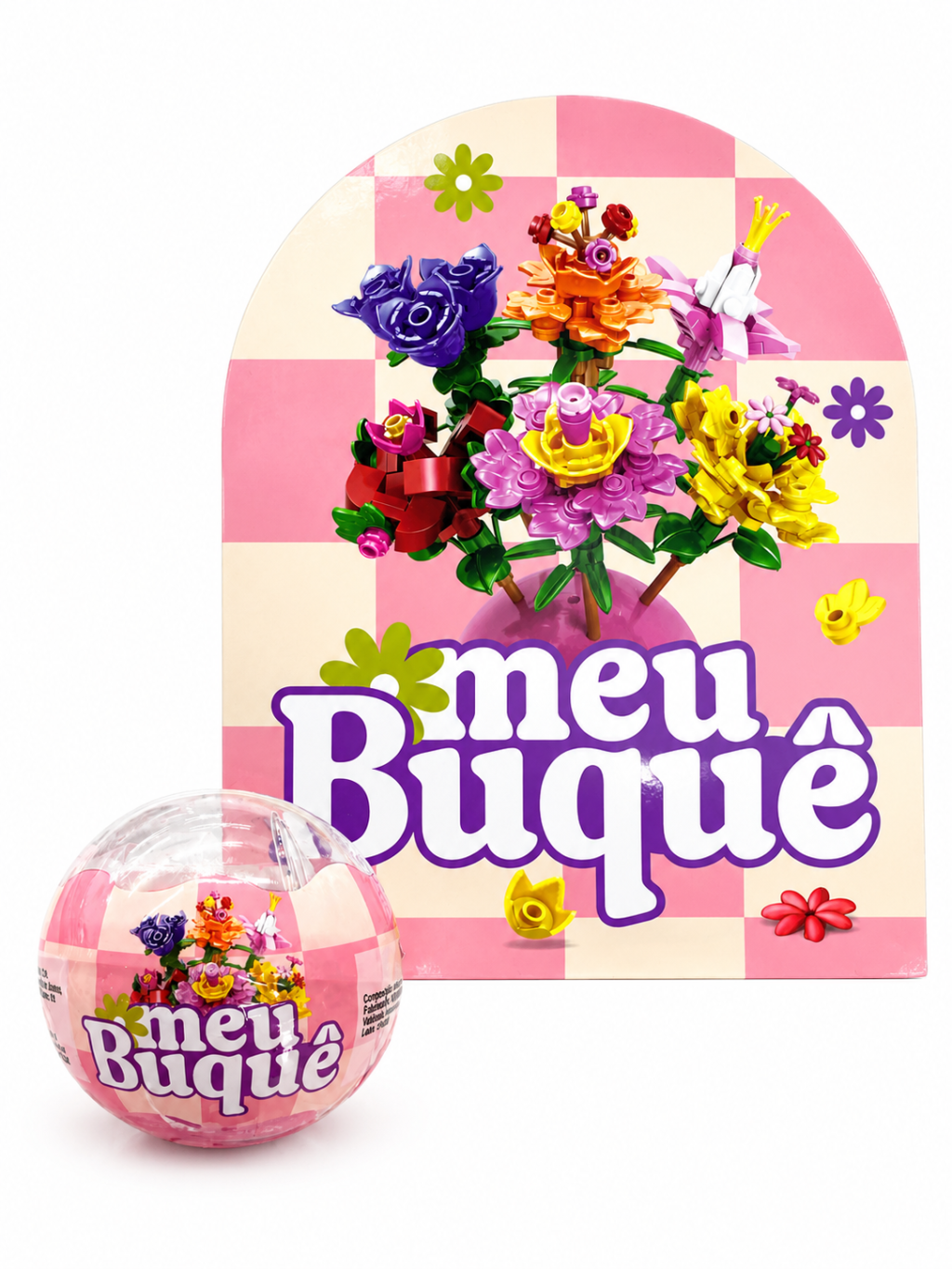 Bloco de montar meu buquê 
