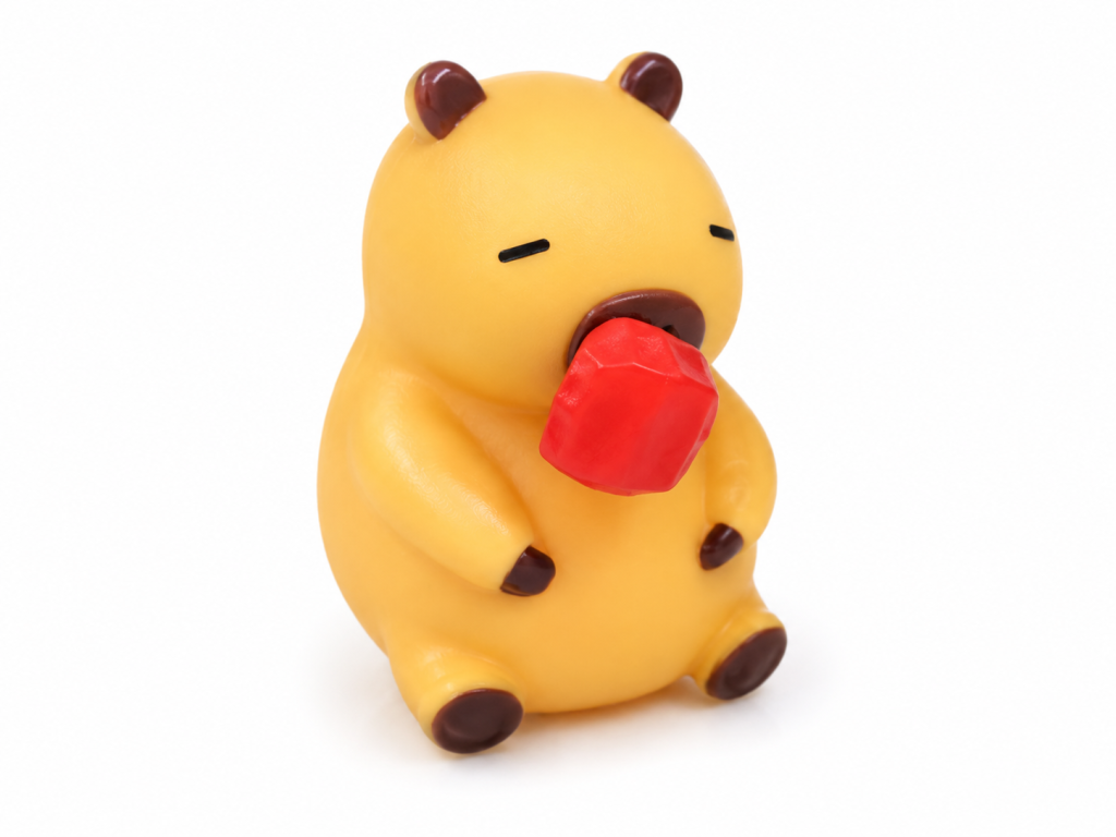 Capivara anti estresse squishy 