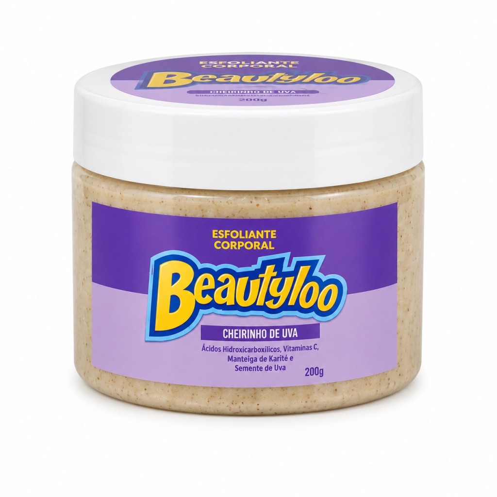 Esfoliante beautyloo Cheirinho de Uva