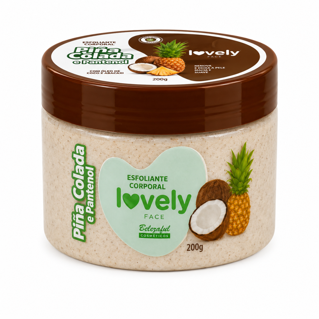 Esfoliante Lovely Piña Colada + Pantenol 
