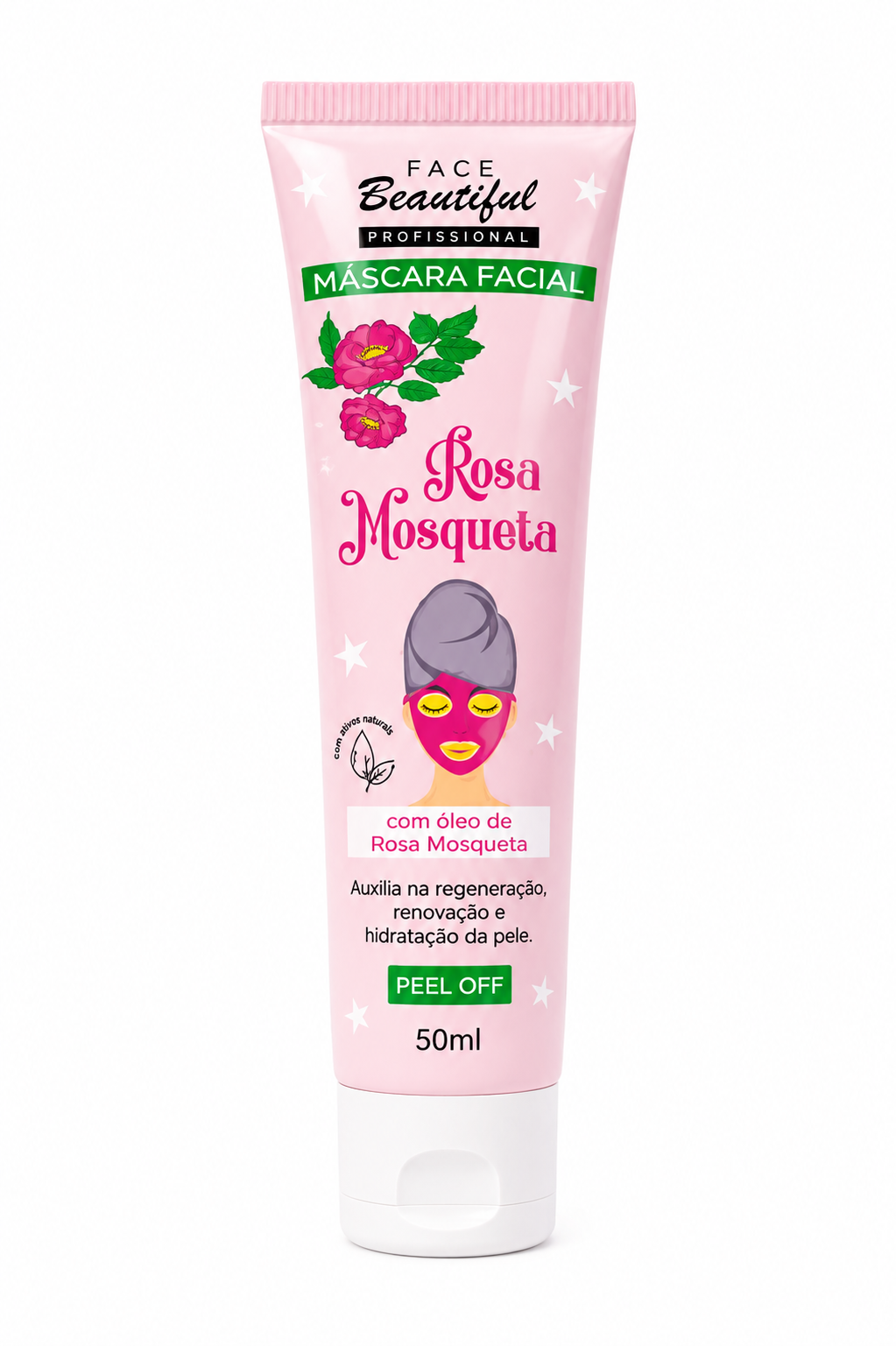 Máscara Facial Rosa Mosqueta 
