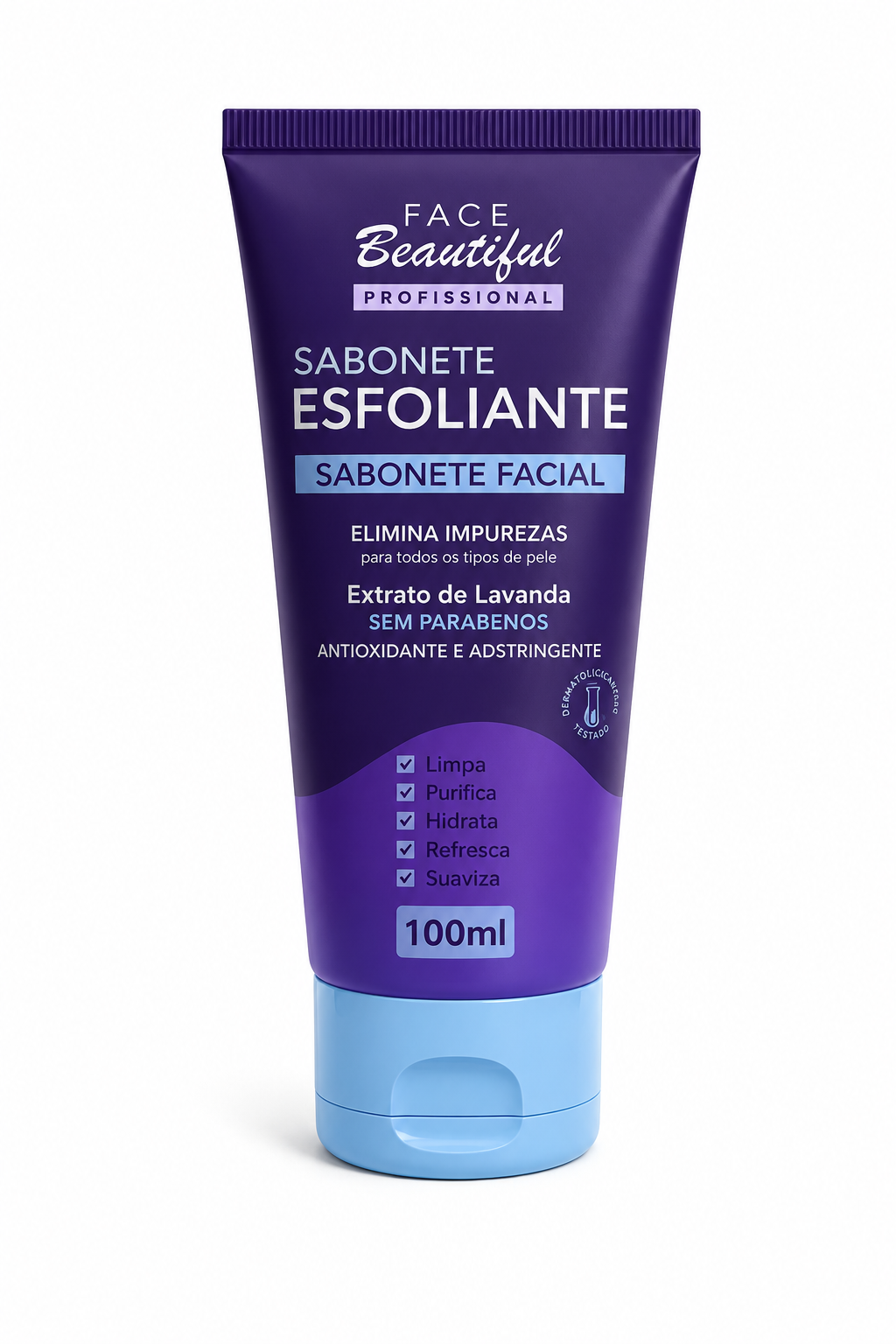 Esfoliante Facial Extrato de Lavanda