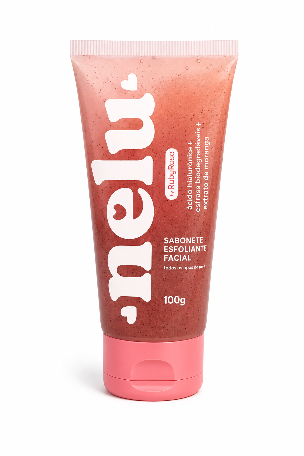 Esfoliante Facial melu Morango 