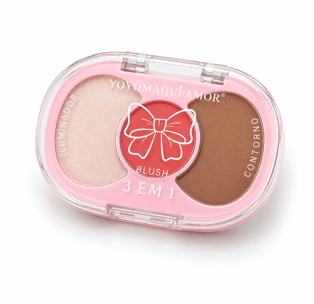 Paleta Blush contorno iluminador 