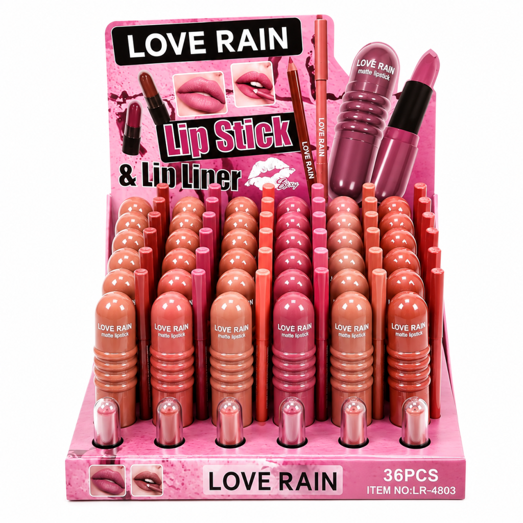 Kit labial batom + lápis  Matte lipstick