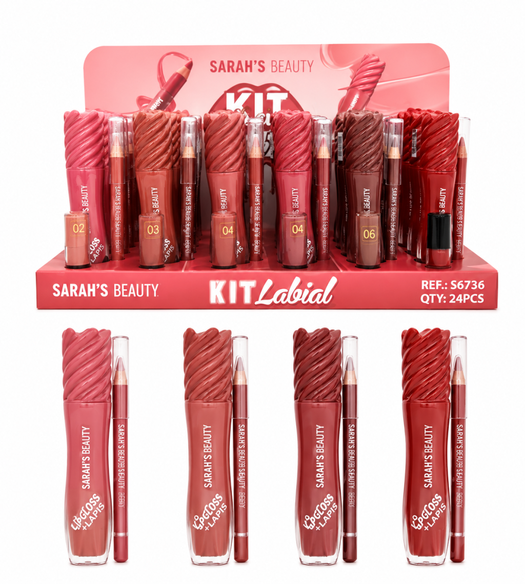 Kit labial Sarah’s beauty 