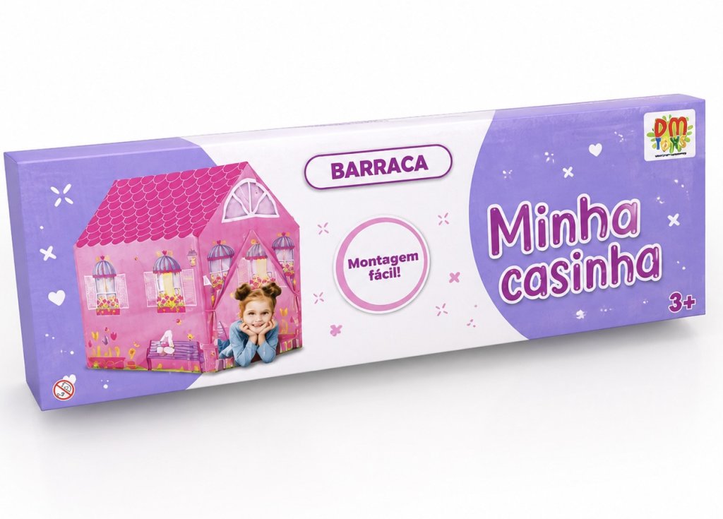 Barraca infantil 102x95cm minha casinha