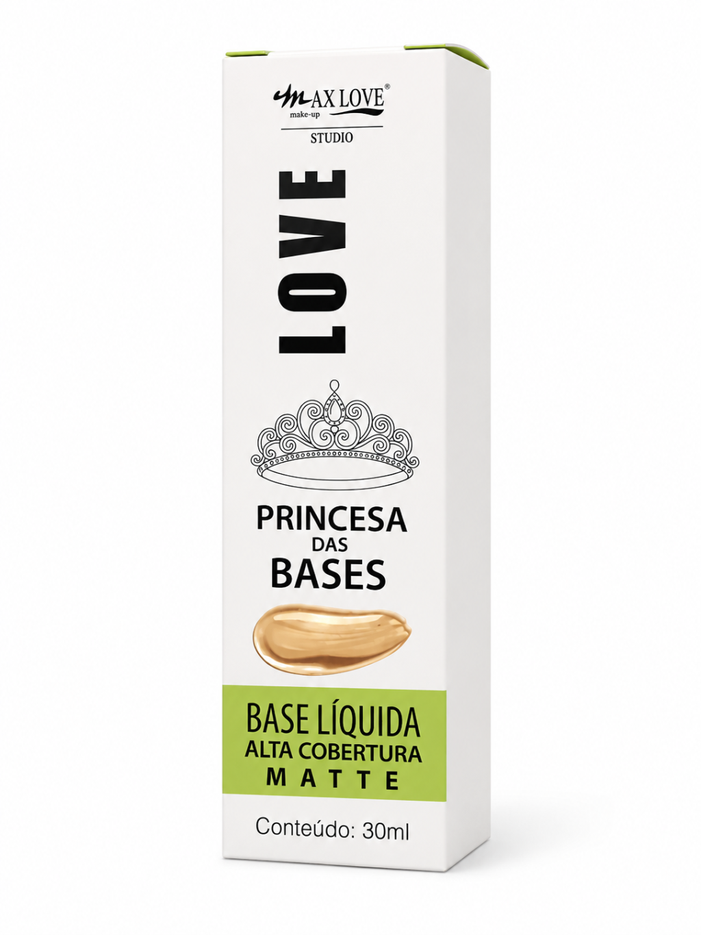Base líquida alta cobertura matte