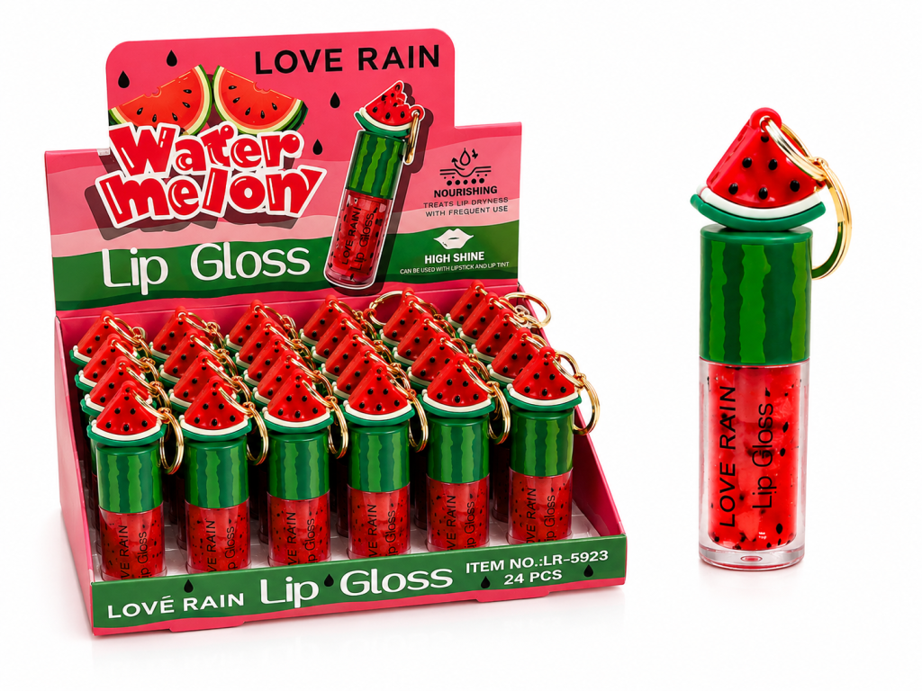 Gloss chaveiro de melancia 