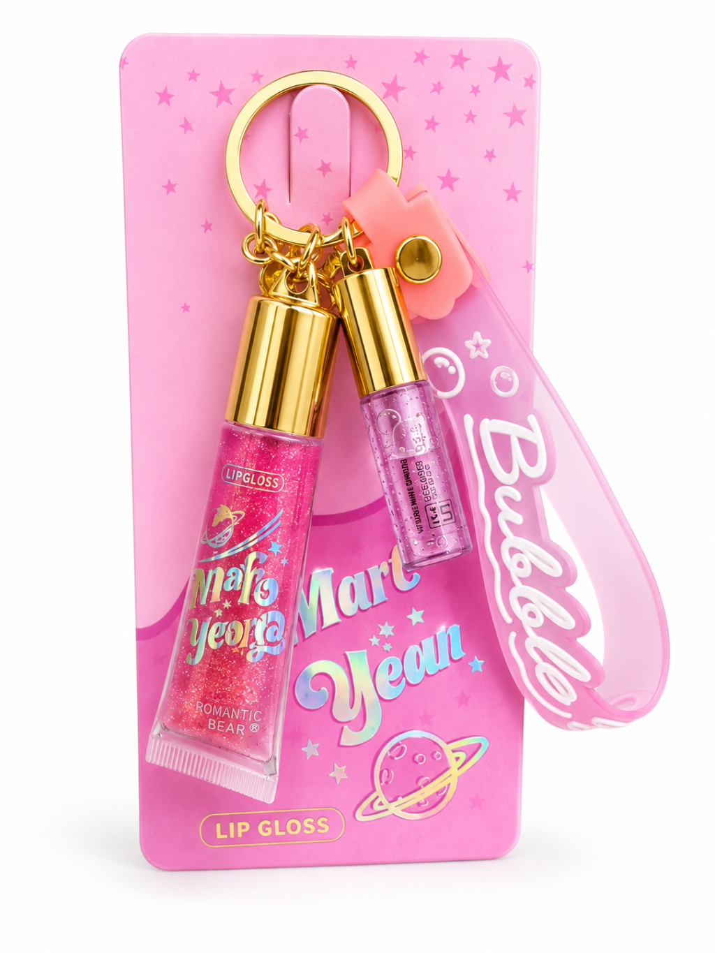 Kit Lip gloss chaveiro  stellar yeah