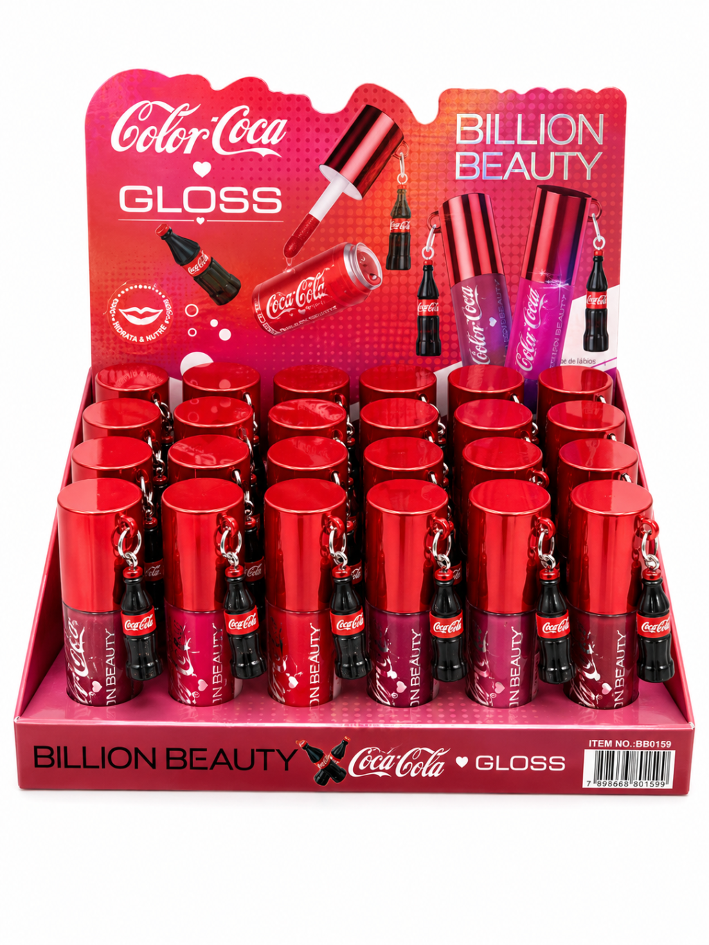 Gloss saborizado billion beauty