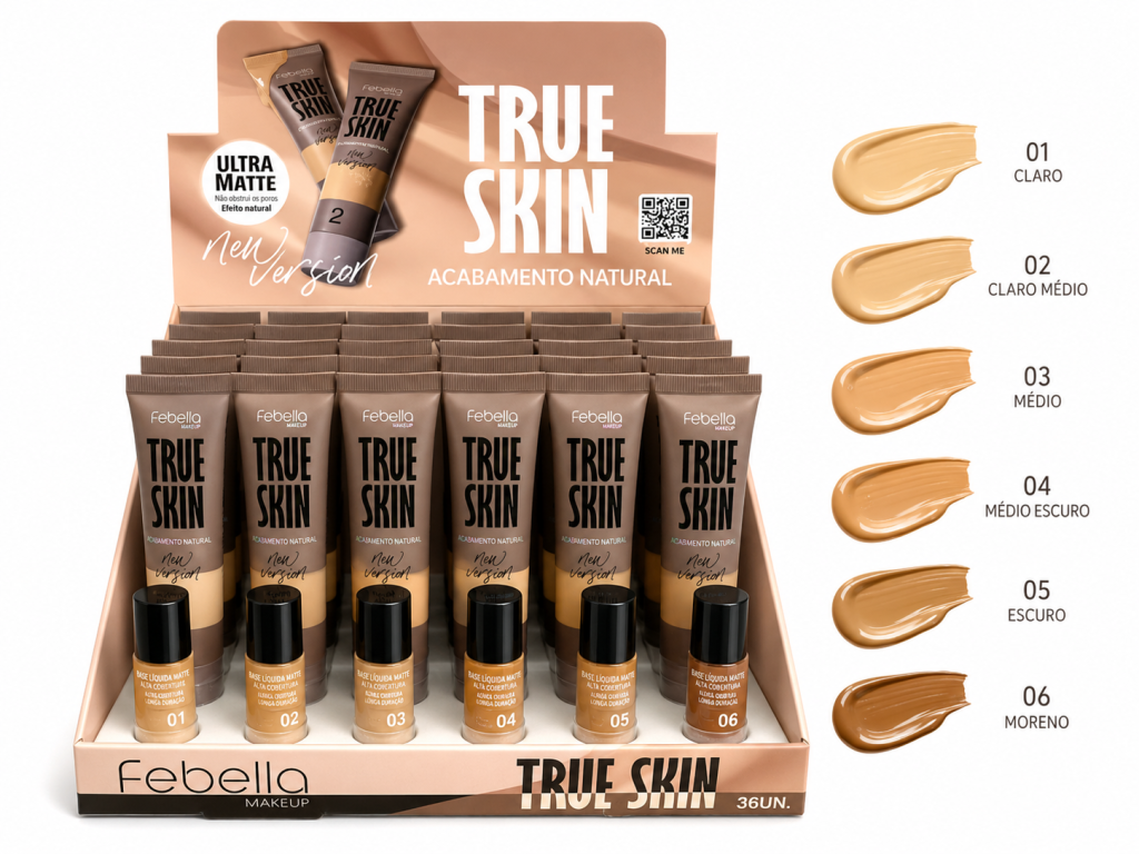 Base true skin acabamento natural 
