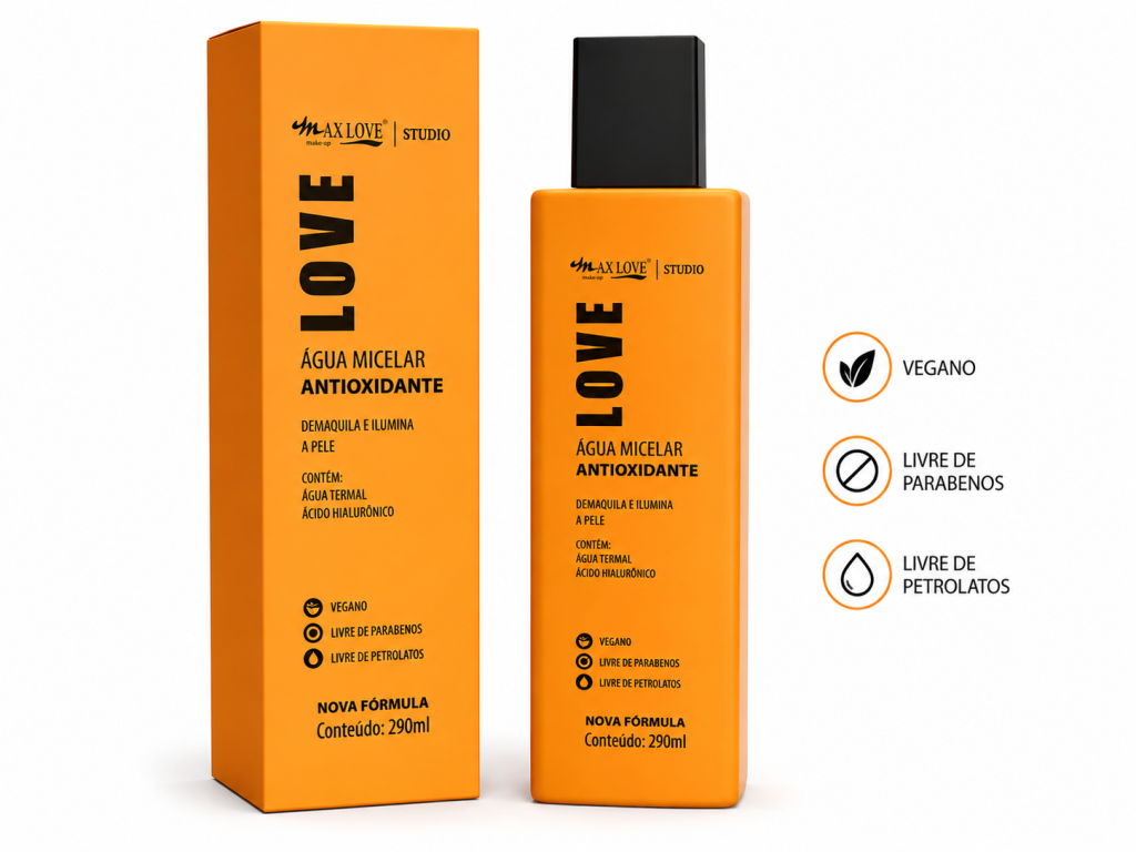 Água micelar antioxidante 