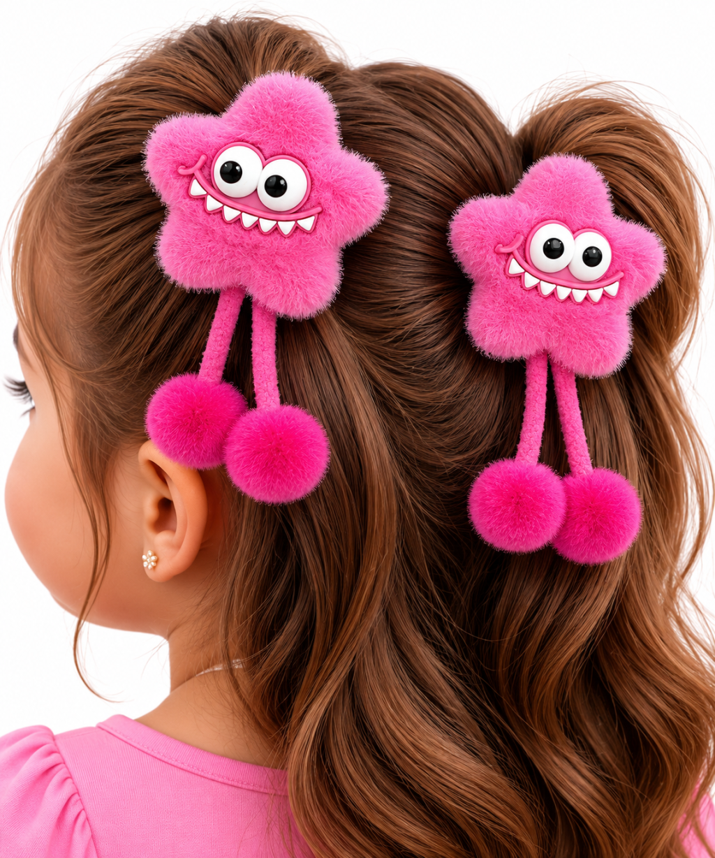 Presilha de cabelo bico de pato maluco 