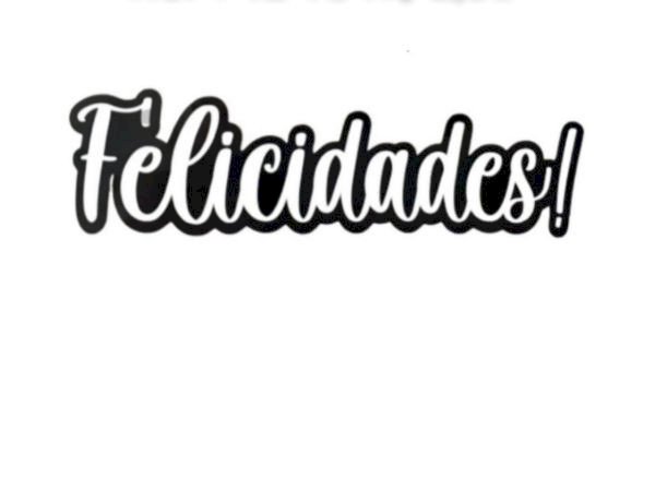 ADESIVO FELICIDADES