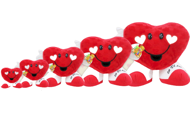 PELUCIA CORAÇÃO CHAMBINHO