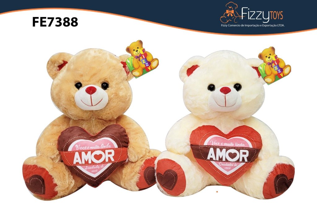 FE7388 PELUCIA URSO 38CM