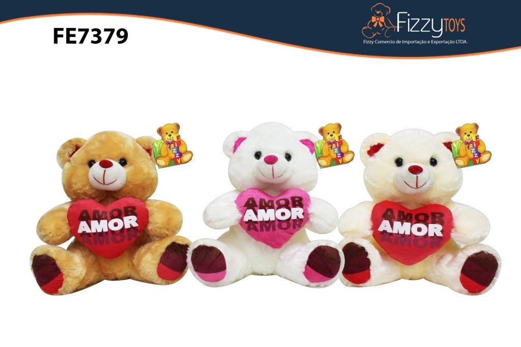 FE7379 PELUCIA URSO 25CM