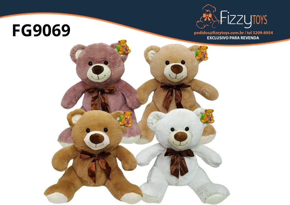 FG9069 PELUCIA URSO 38CM